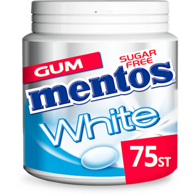 Gum white sweet mint