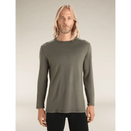 Icebreaker 260 Tech LS Crewe Thermal Top Heren (Maat - S, Kleur - Loden)