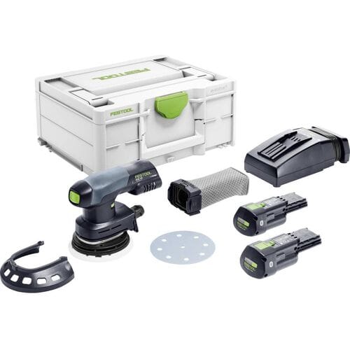 Festool ETSC 125 3,0 I-Plus Accu Excenterschuurmachine 18V 3.0Ah in Systainer - 577694