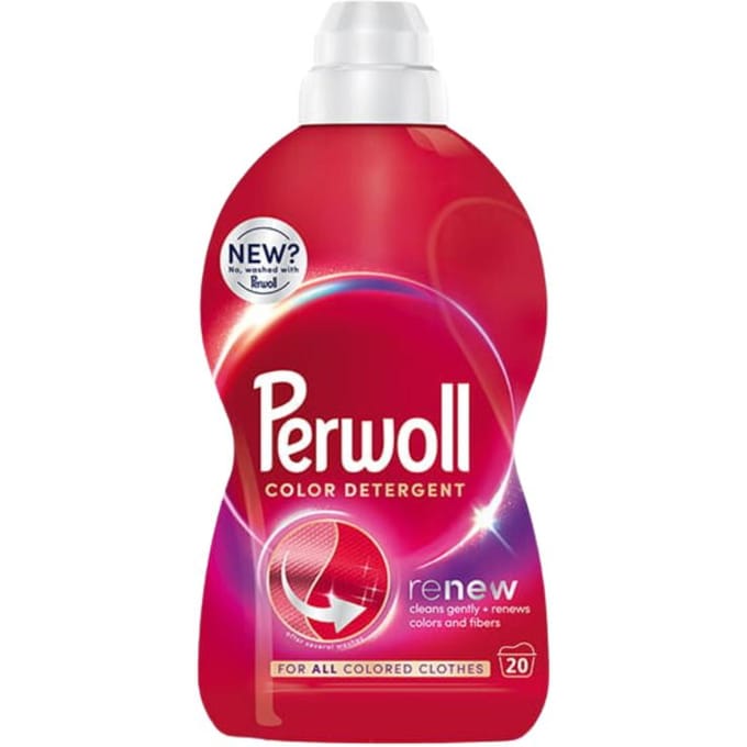 Perwoll Renew Color Lessive Liquide pour Couleurs 1L (20 Lavages)