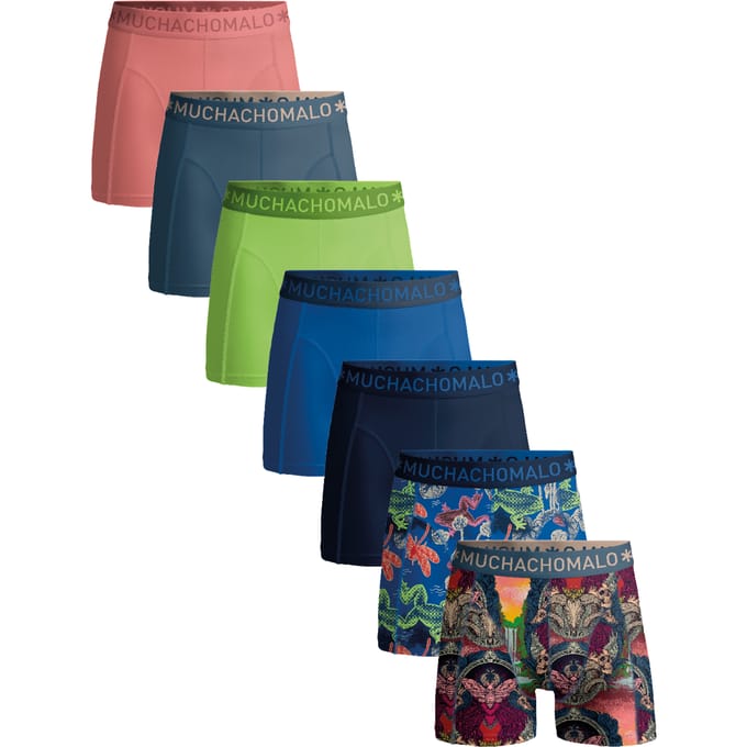 Muchachomalo Heren Boxershorts - 7-Pack - Mannen Onderbroeken