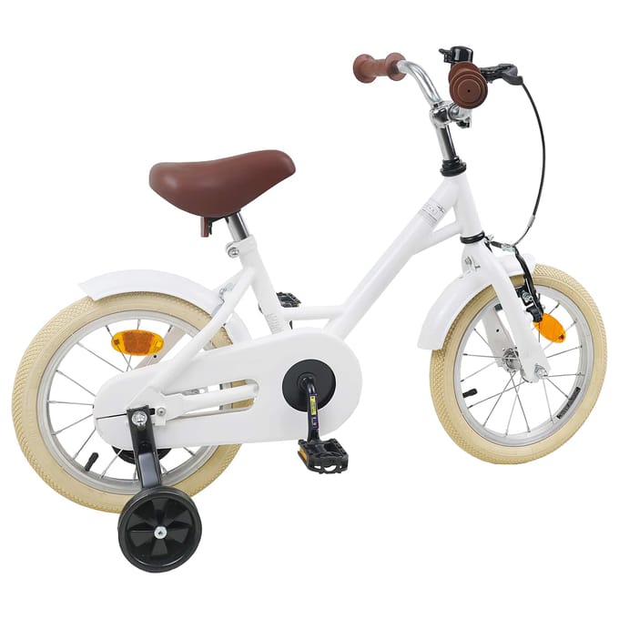 vidaXL - Kinderfiets - 16 - Inch - voor - 4-6 - jaar - oud - Wit