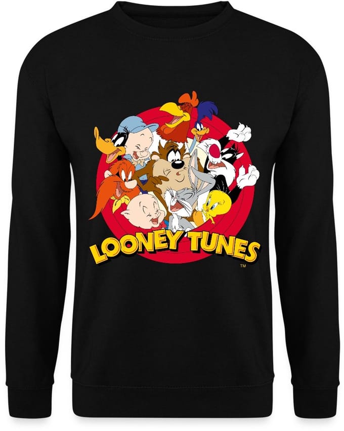 Looney Tunes Groep Sweater Heren