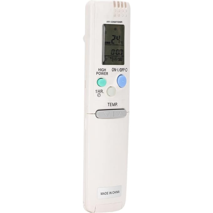 Télécommande de climatiseur ABS durable blanche pour Sanyo RCS‑4MVPS4EX blanc