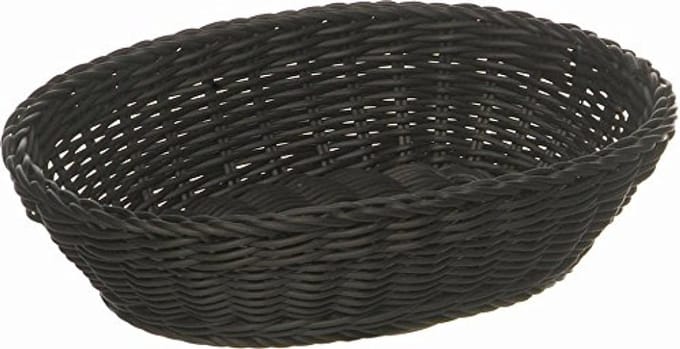 APS Broodmand - Broodkorf - Polypropyleen - Zwart - 25 x 19 cm - Vaatwasserbestendig