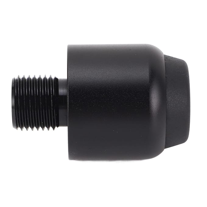 Biljartkeu Verlengstuk 1.1 Inch Aluminium Poolkeu Verlengstuk met Bumper voor Predator black