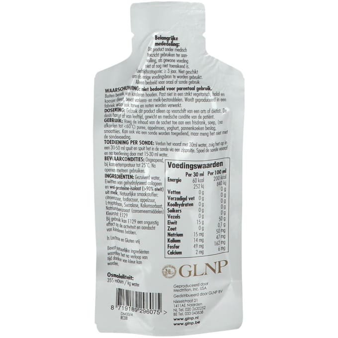 PROSource Nocarb Bosbessen Punch 30ml 30 Drinkbare oplossing