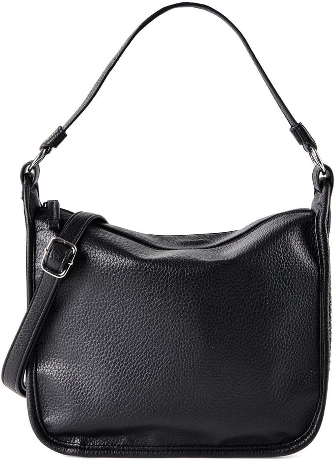 TOM TAILOR schoudertas Evann Hobo Bag Black zwart