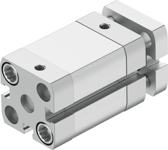 Festo Compacte Cilinder 20mm Boring 20mm Slag ISO 21287 Dubbelwerkend - 577210 - P2DS7