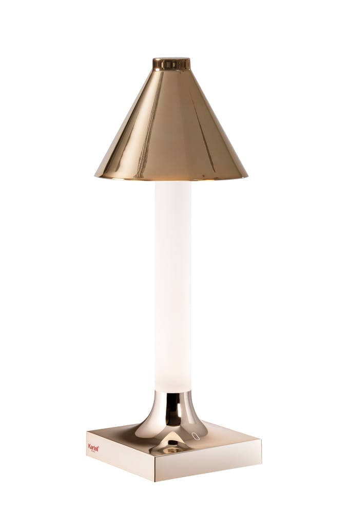 Kartell Goodnight oplaadbare tafellamp met diffuser - koper