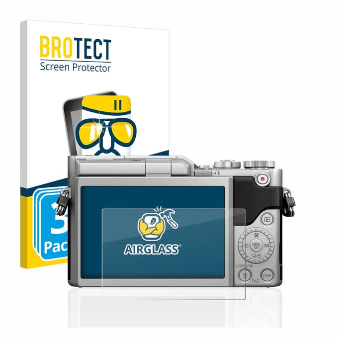 Screenprotector 3 Stuks voor Panasonic Lumix DC-GX880 Beschermglas transparant