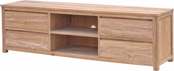 Tower Living Tv meubel Corona Teakhout 200 cm