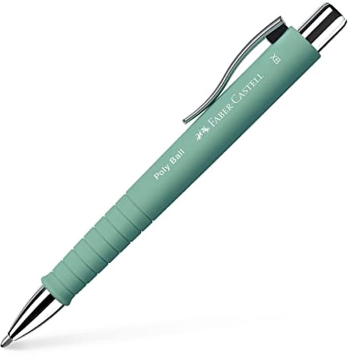 Balpen Poly Ball XB - Mintgroen - Navulbare Ballpoint met Ergonomische Grip