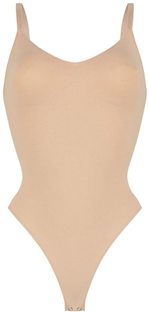 Teep® Corrigerend ondergoed - Stringbody - Beige | Maat M - Shapewear