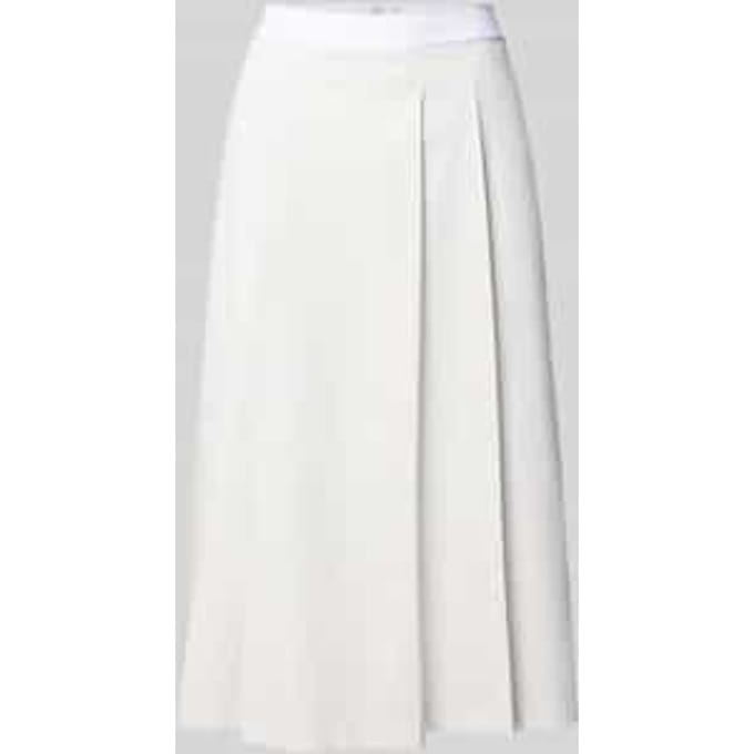 Midirok met naadritssluiting model 'Vivian'