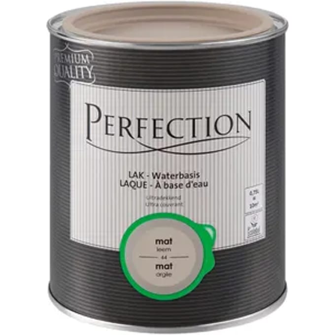 Perfection Houtlak Ultradekkend - Mat - Leem - 750ml
