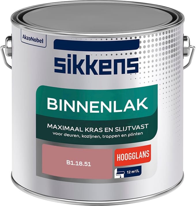 Sikkens - Binnenlak Hoogglans - B1.18.51 - Mengverf - 2,5 L