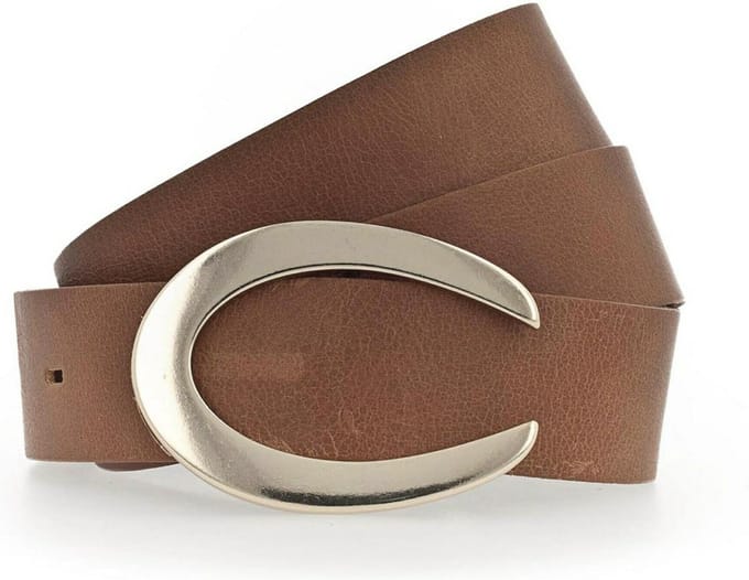 Vanzetti Leren Riem 30mm Leather Belt W105 Cognac Bruine