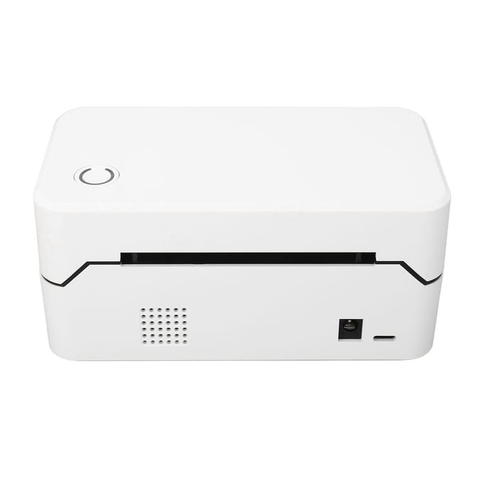 Thermische Labelprinter Bluetooth Draadloze Desktop Verzendlabelprinter white
