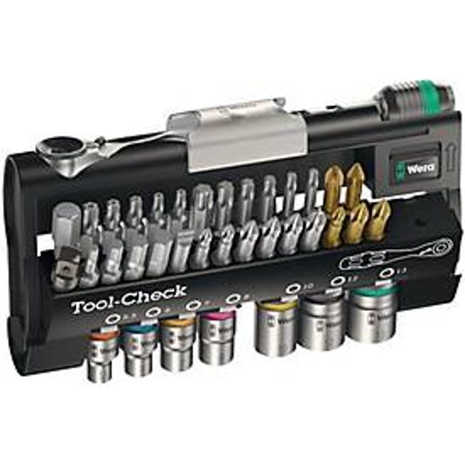 Wera Tool-Check PLUS bitset, 38 st, sleuf/PH/PZD/T/K
