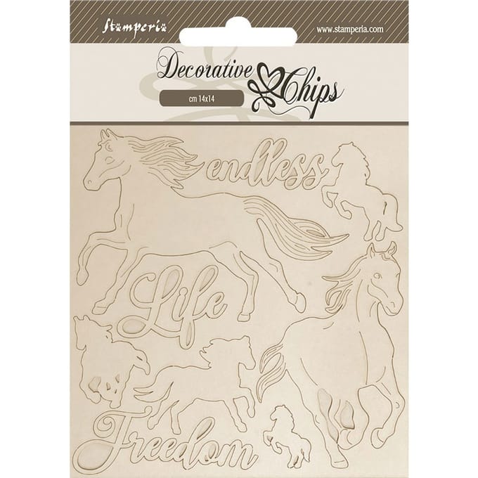 Decoratieve elementen "Silent Sea - Horses"
