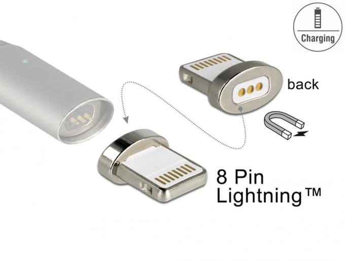 Delock Magnetic Adapter 8 pin Lightning™ male