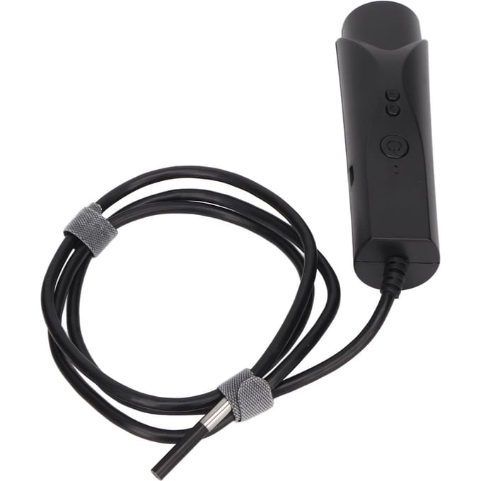 Endoscope sans fil double objectif HD 1080P IP67 étanche WiFi Borescope avec 6 LED pour Air 1m / 3.3ft black