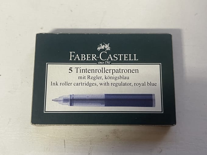 Faber castell Fc-148720 penvulling rollerball