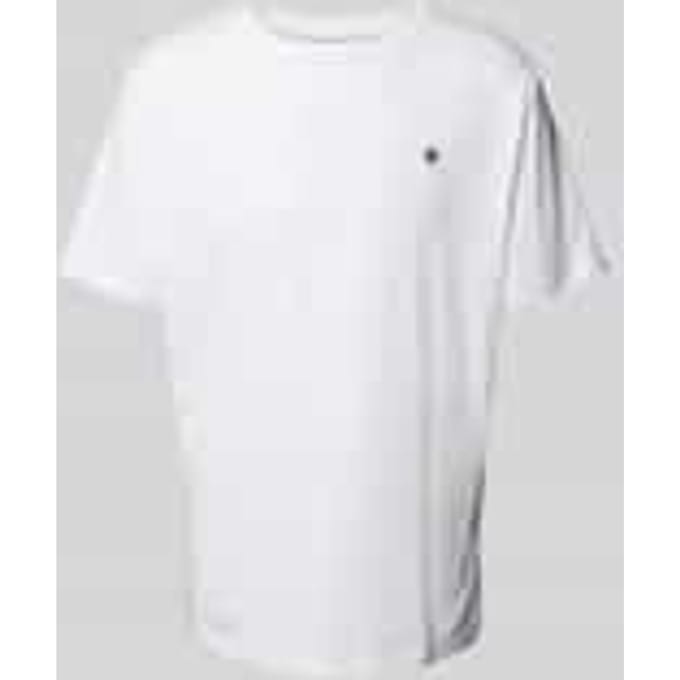 Regular fit T-shirt van puur katoen