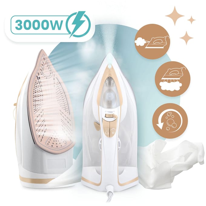 Stoomstrijkijzer 3000W Berdsen BD-330 keramische coating verticaal strijken
