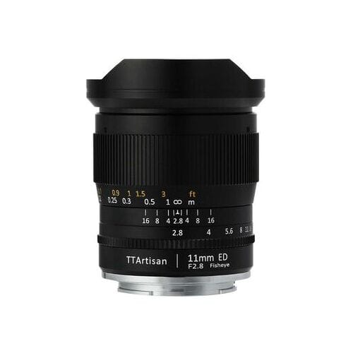 TTArtisan - Cameralens - 11 mm F2.8 Full Frame voor Sony E-vatting