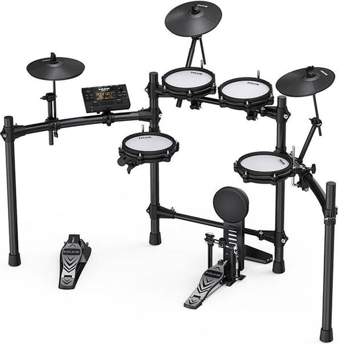 Elektronisch drumstel - NUX DM210 - All Mesh - 5-delig - Bluetooth