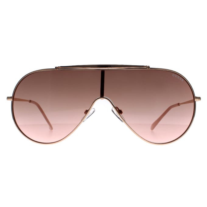Guess GF0370 32T rose goud bruin gradiÃ«nt zonnebril