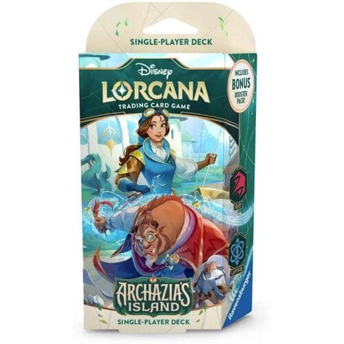 Disney Lorcana TCG Archazia's Island Starter Deck-Ruby & Sapphire (Diversen) Nieuw