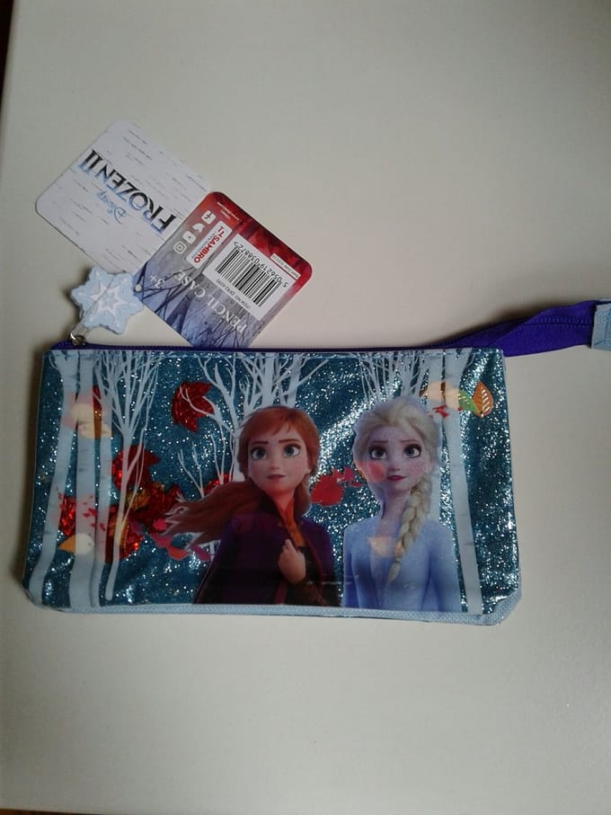 Frozen Disney 3 vaks Etui 20,5 cm Confetti