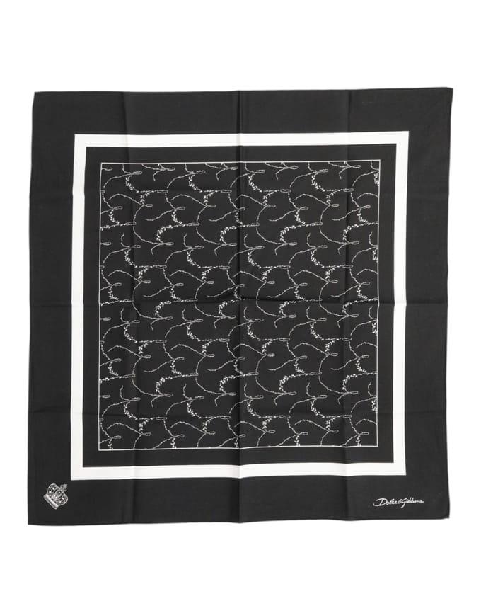 Bloemenprint Zakdoek