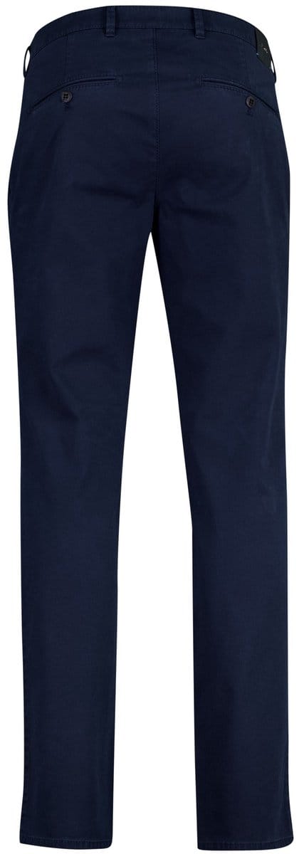 Pantalon flatfront model Brax Fabio donkerblauw