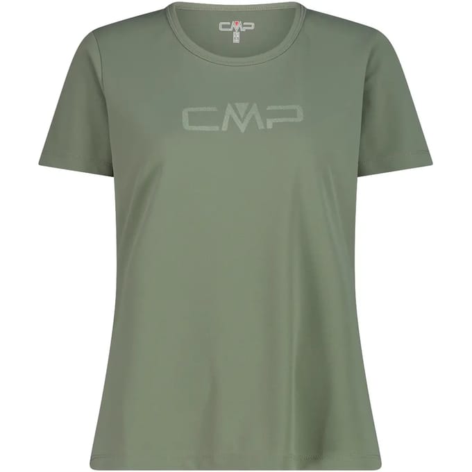 T-shirt met ronde hals met logo dames CMP