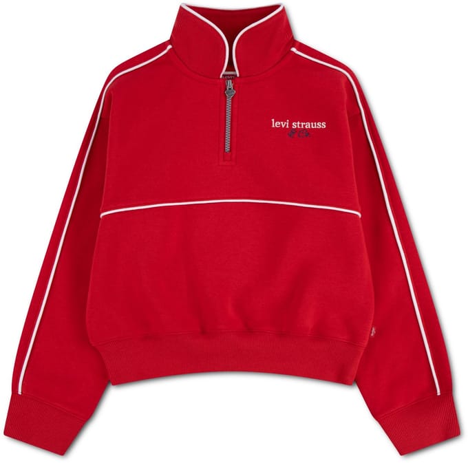 Levi's - Meisjes sweater - Maat 152 - Meisjes - Rood -