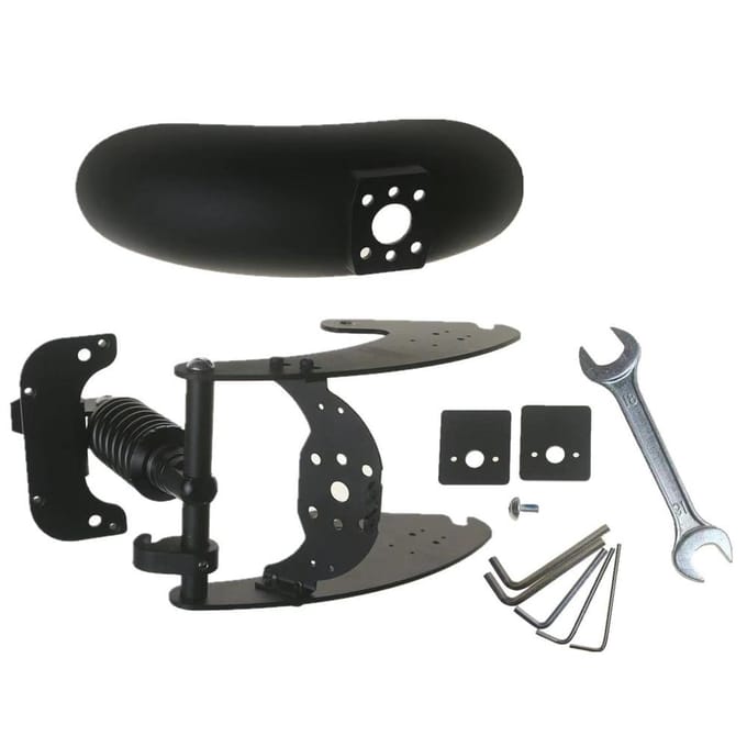 Scooteraccessoires achterschokdemper van scooter elektrische scooters Scooteraccessoires compatibel zwart