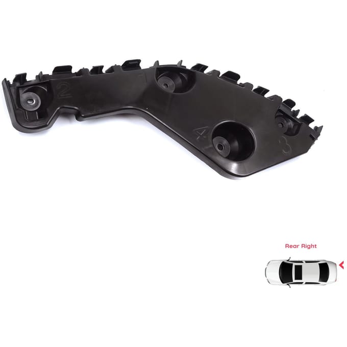 BSP1232-2 Achterbumper Montage Houder Steunbeugel Rechts voor Renault Dacia Duster MK1 HS 2010-2017 622200010R