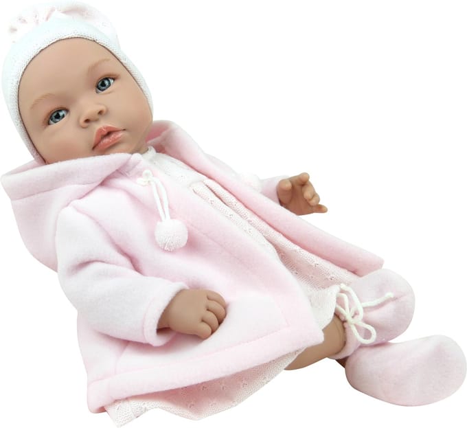 ASI DREAMS Pop - Leonora 36 Cm - Duffelcoat - Roze
