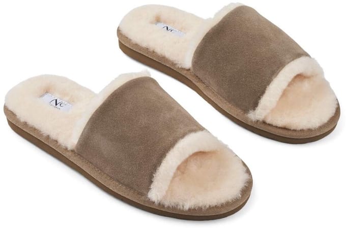 Sheepskin House - Klassieke Slipper - Schapenvacht - EVA buitenzool