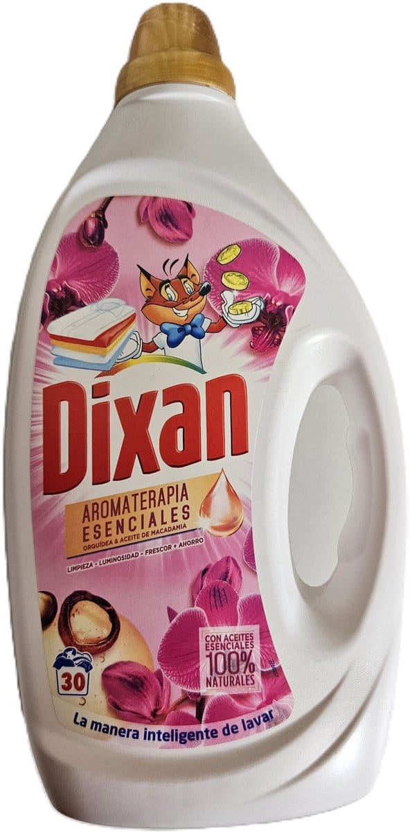 Dixan - Aromatherapy - Sensual Freshness - Vloeibaar Wasmiddel - 1,5L - 30 Wasbeurten