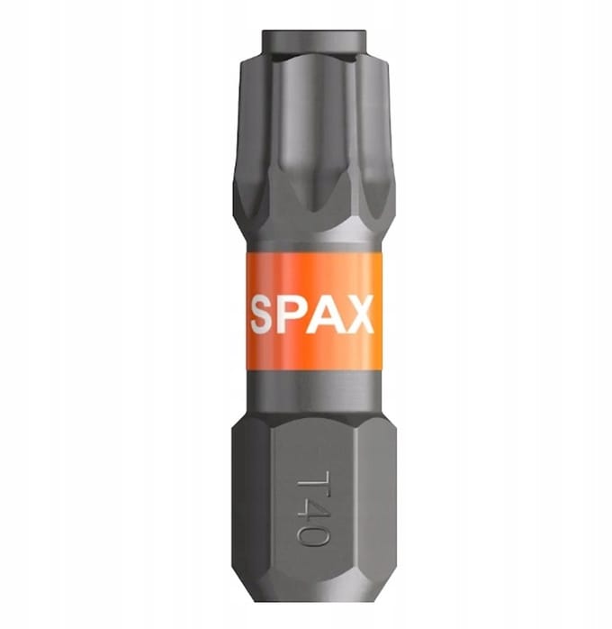 Spax Schroefbit - T-star Plus - T40 Zeskant 1/4" - 25mm