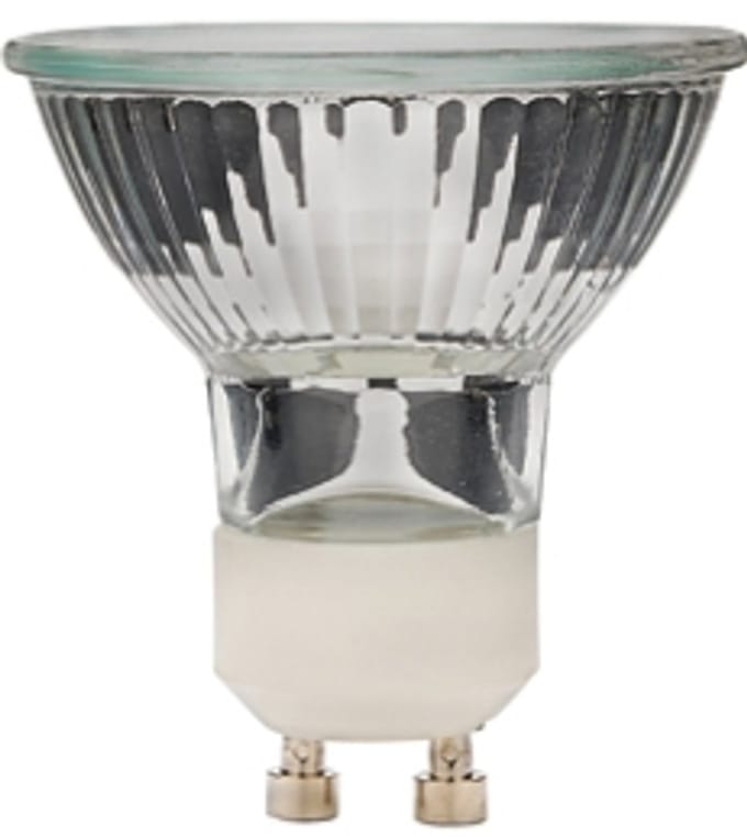 DURALAMP Halogeenlamp spot frontglas 230V 50W GU10 50GR - 1D1969GG