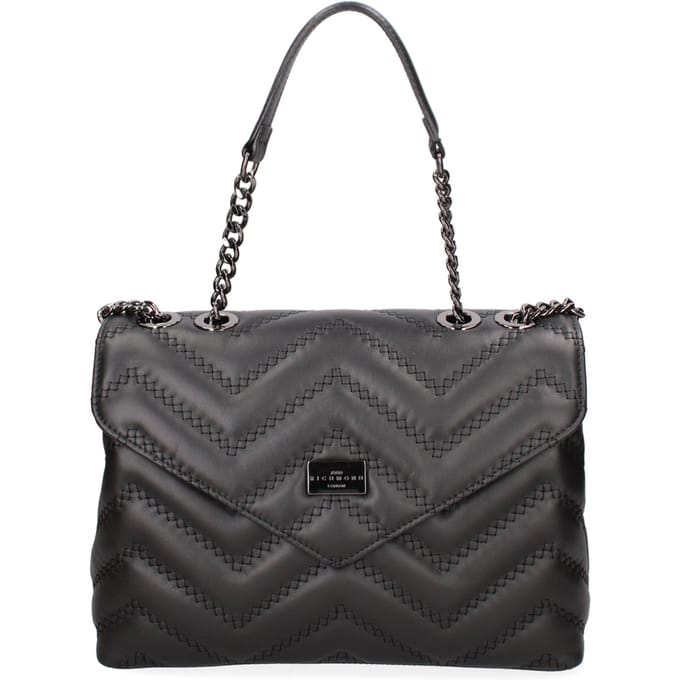 John Richmond schoudertas Vrouwen BLACK AND GOLD