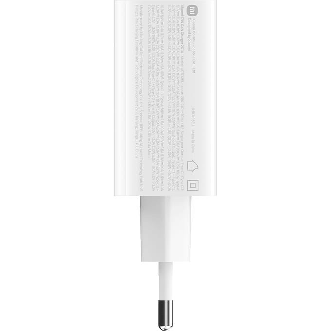 Xiaomi 67W GaN Universeel Wit AC Snel opladen Binnen
