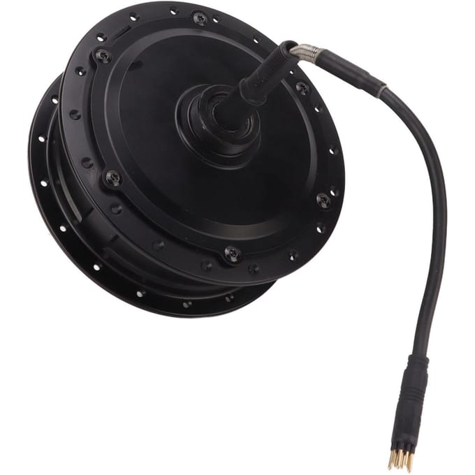 Kit de conversion de moteur de moyeu de vélo électrique à propulsion arrière 48 V 350 W, étanche, bruit de 55 dB, pour bricolage black