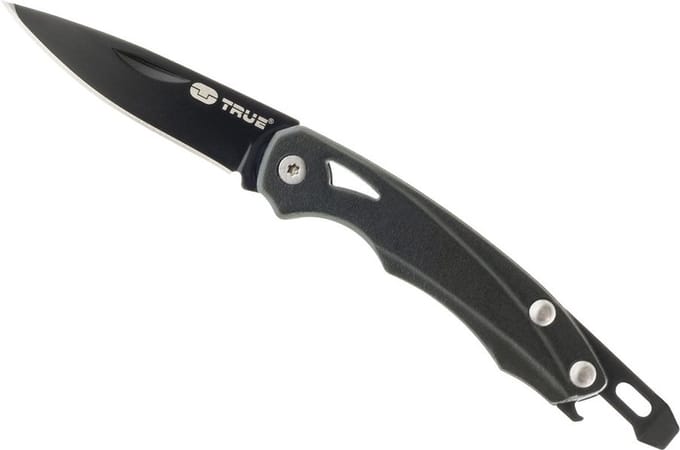 True Utility Slip Keychain Knife Clam